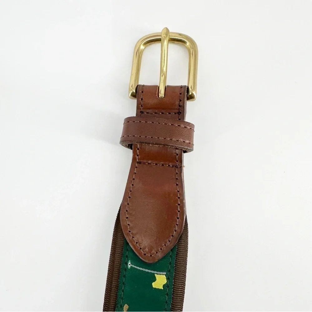 Knot Clothing Company Golf Clubs and Flag Golf Belt 42